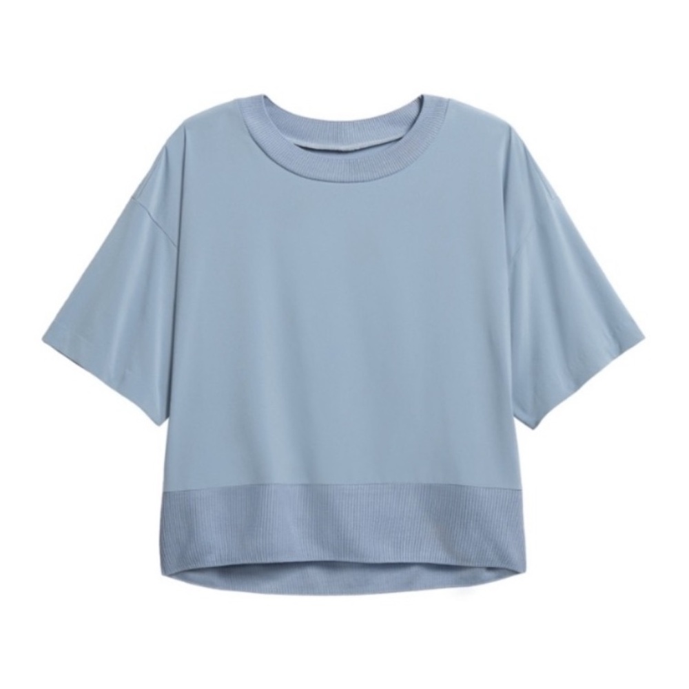 Athleta Zephyr Crop Tee